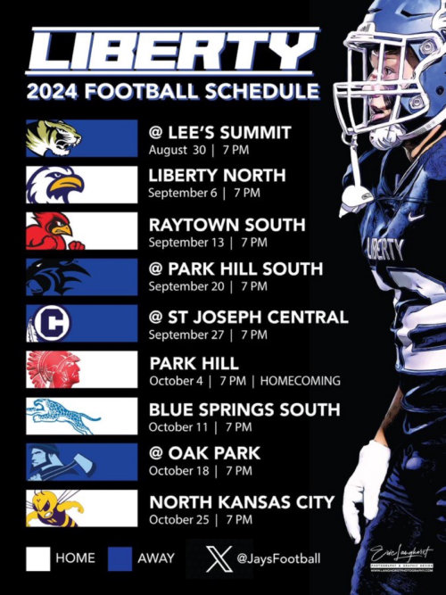 LHS Football Schedule Liberty QB Club